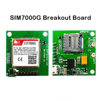 SIMCOM SIM7000G Breakout Valdybos Pasaulinė Juostos NB-Di Modulis LCC tipas LTE CAT-M1(eMTC) konkuruoti su SIM900 ir SIM800F